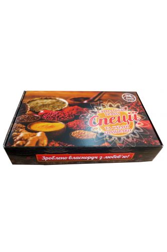 Набір спецій Карпатські трави та східні приправи малий 0003231