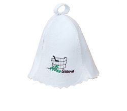 Hat for bath and sauna made of felt Banya KD004903