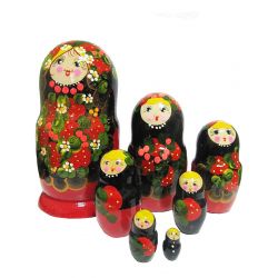 Matrioshka with berries