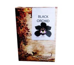 INCENSE CONES Black orchid 