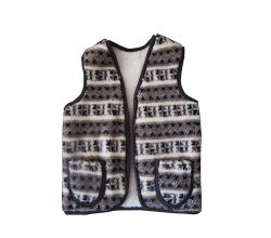 Sheepskin vest №48 (without a fur trim)