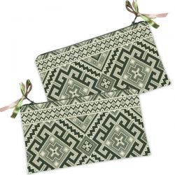 Косметичка Сіро-зелена вишиванка