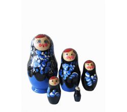 Матрьошка 5 мала Квіти (10-11см)