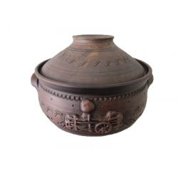 Garnek z uszkami (duży)