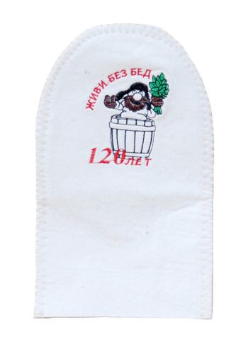 Рукавиця для лазні, сауни Живи без бід 