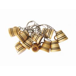 Брелок з дерева Чашка