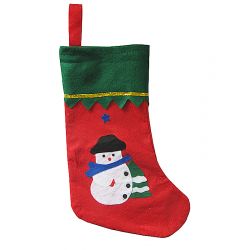 Christmas sock Snowman
