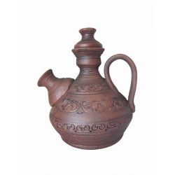 Глиняный чайник Чаепитие по-гуцульски на 2 персоны
