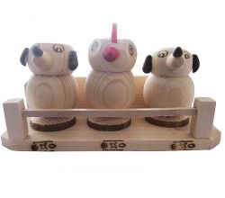 Set for Spices 3 animals (wood)