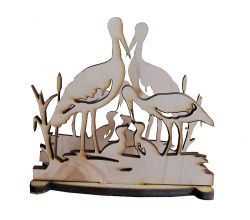 Серветниця із дерева Лелеки 