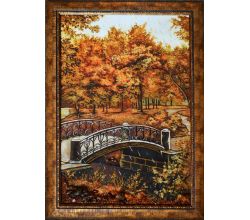 Картина з бурштину Місток