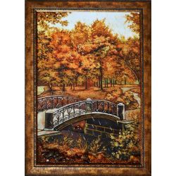 Картина з бурштину Місток