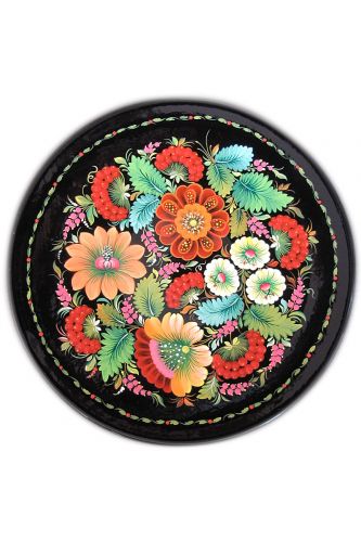 Тарілка розписна МС 38см