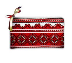 Cosmetic purse Embroidery