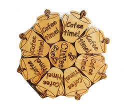 Підставка під гаряче мала Чай-кава