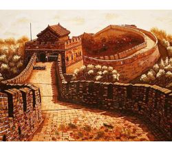 Картина з бурштину Стіна