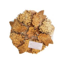 Podkładka pod gorące duża „Orzech laskowy” 