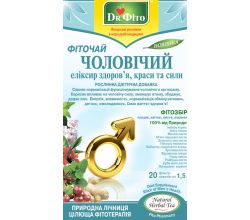 Чай Чоловічий. Еліксир здоров'я, краси та сили ТМ Поліський чай