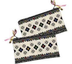 Cosmetic bag Tic Tac Toe