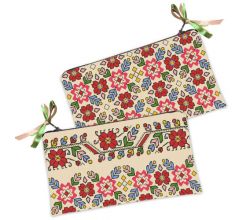 Cosmetic purse Flowers