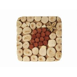 Підставка двохшарова квадрат 15*15см