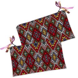 Kosmetyczka „Romby”