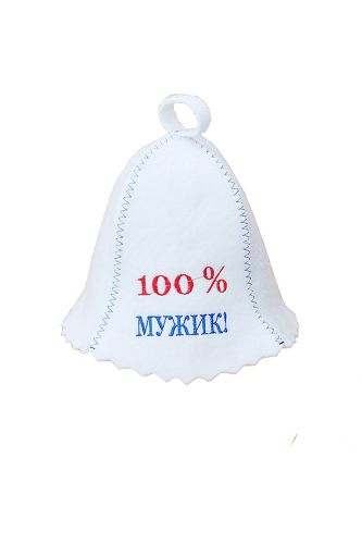 Шапка для бани и сауны из войлока 100% мужик KD001254