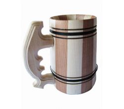 Wooden mugs
