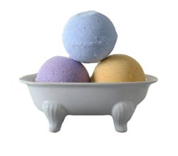 Natural bath bombs