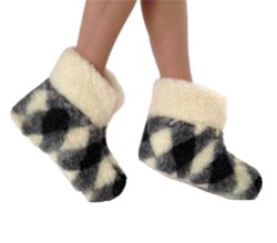 Чуні з натуральної вовни