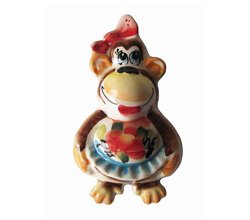 Статуетки мавпочок Гжель - Символ Року 2028, 2016, 2004, 1992