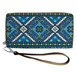 Клатч - гаманець Блакитний мотив