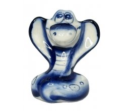 Статуетка Змія Марфа синя