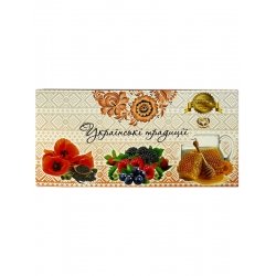 Набір мила 3 в 1 Українські традиції: Медове з молоком, маковий скраб, лісові ягоди