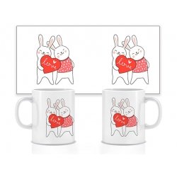 Керамічна чашка Love №1 330 мл