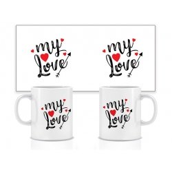 Керамічна чашка My Love 330 мл