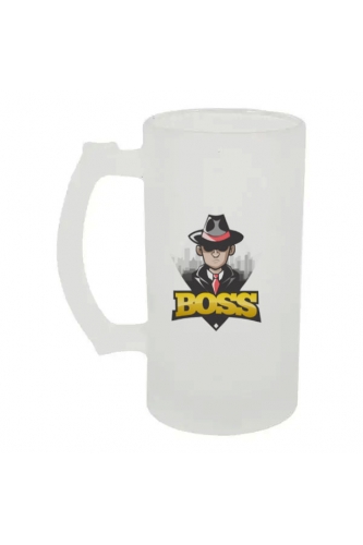 Келих для пива скляний Boss №2 500 мл