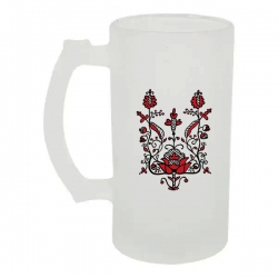 Келих для пива скляний Тризуб 500 мл