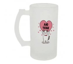 Beer glass glass Lyu te 500 ml