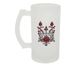 Келих для пива скляний Тризуб 500 мл