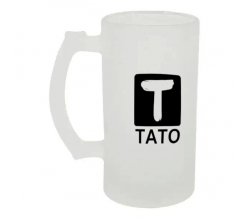 Beer glass glass Dad 500 ml