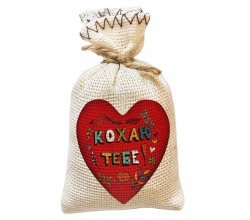 Магніт мішечок Кохаю тебе