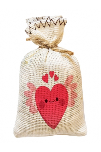 Магніт мішечок Серце