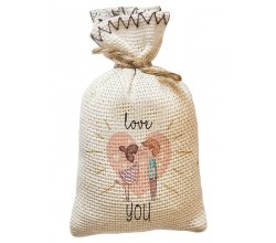 Магніт мішечок Love you