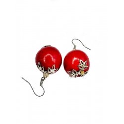 Сережки дерев'яні