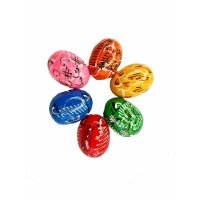 Писанка дерев'яна Вербові гілочки мала (в асортименті)