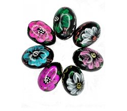 Писанка дерев'яна Квіти (в асортименті)