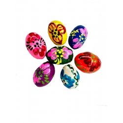 Писанка дерев'яна Весняні квіти мала (в асортименті)