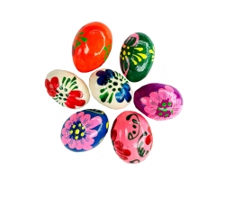 Писанка дерев'яна Весняні квіти (в асортименті)