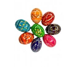 Писанка дерев'яна Квітучий сад (в асортименті)